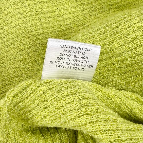 Mod Cloth Women's Matcha do About Nothing Sweater Dress Large Lime Green - Picture 15 of 15